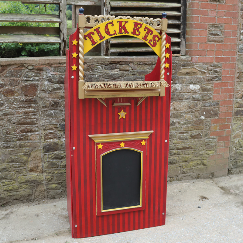 Vintage Ticket Booth 3